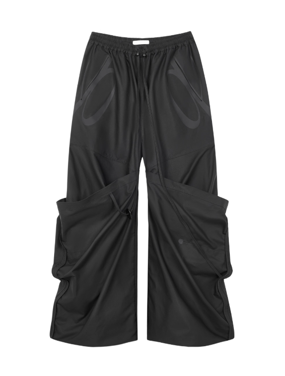 NUTEMPEROR  Quip Project 024  taped pocket loose trousers