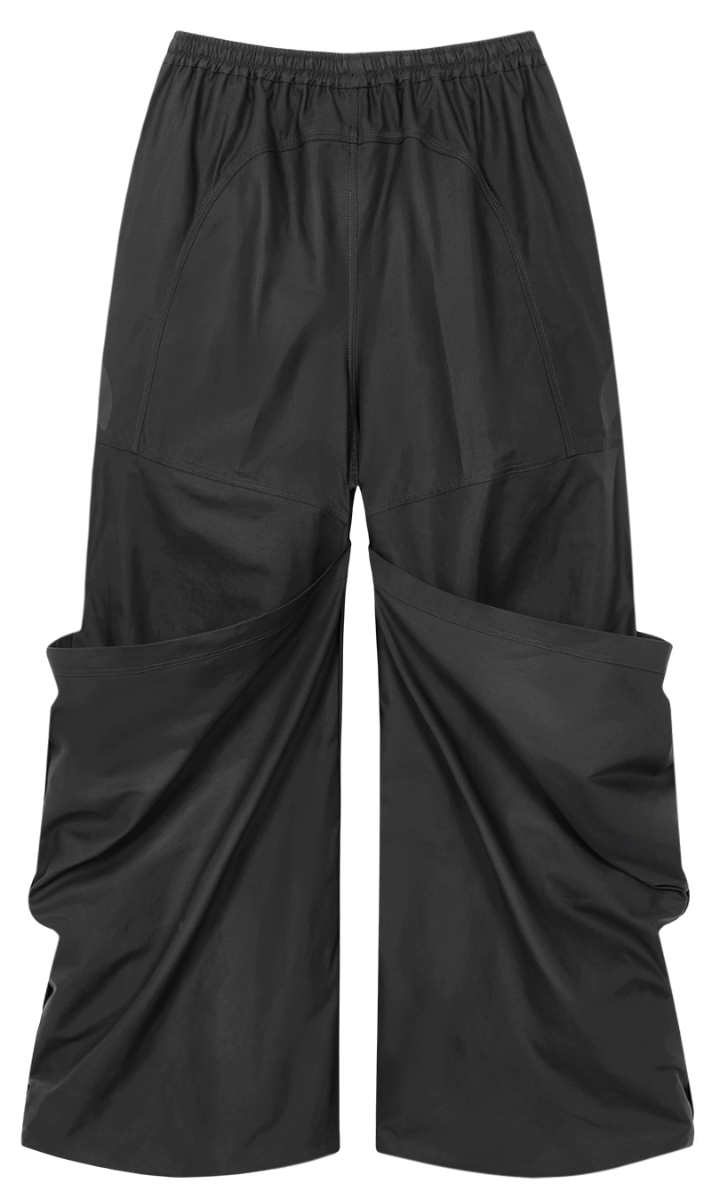 NUTEMPEROR  Quip Project 024  taped pocket loose trousers