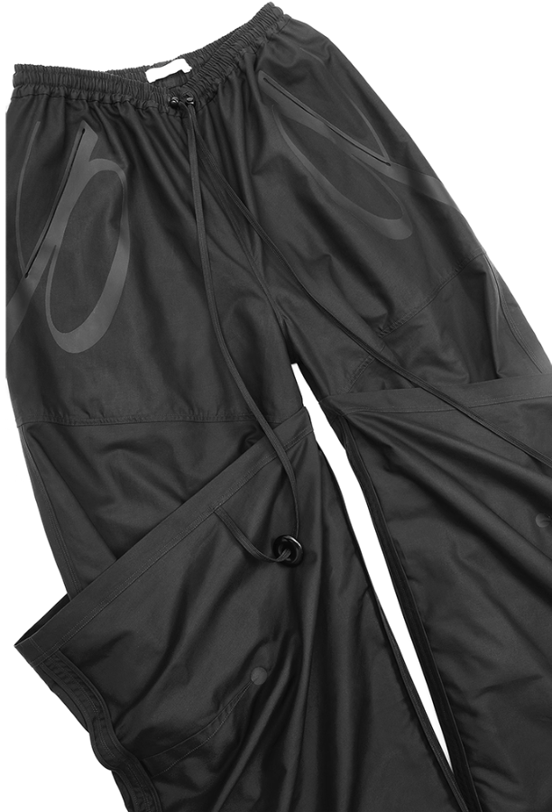 NUTEMPEROR  Quip Project 024  taped pocket loose trousers