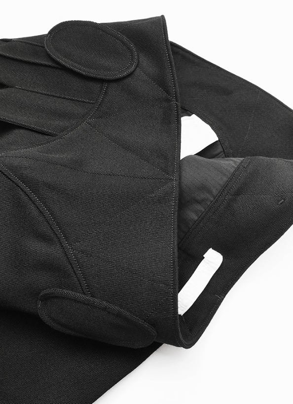 NUTEMPEROR Quip Project 025 wool  waist loose trousers
