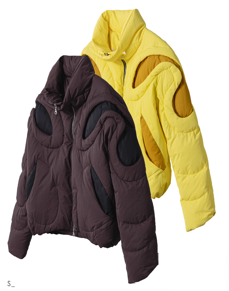 54A0-EP01 Butterfly Wing Down Jacket