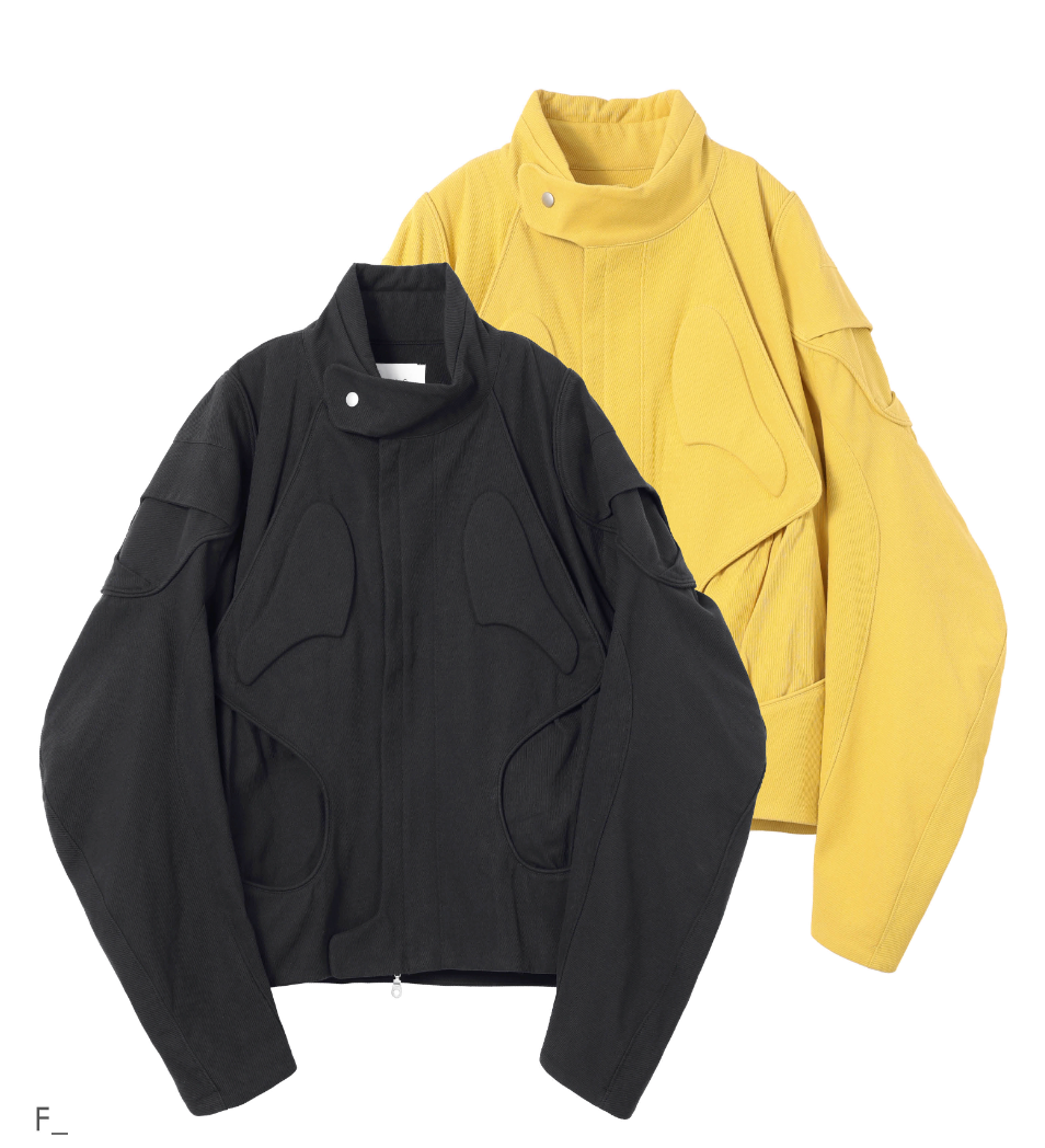 54A0-EP01 Pleated Armor Motorcycle Jacket