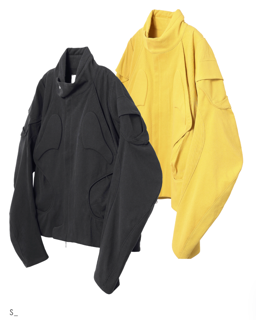 54A0-EP01 Pleated Armor Motorcycle Jacket