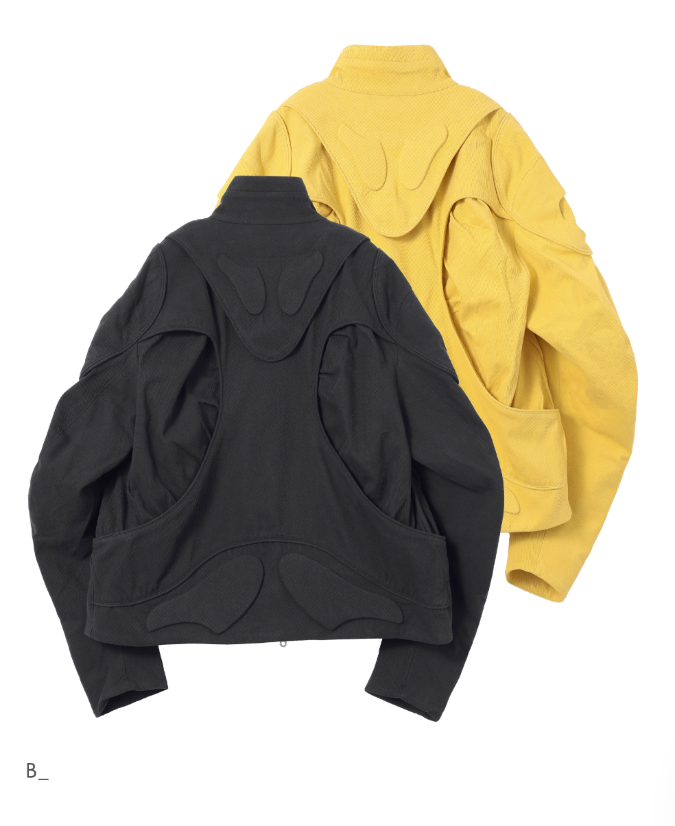 54A0-EP01 Pleated Armor Motorcycle Jacket