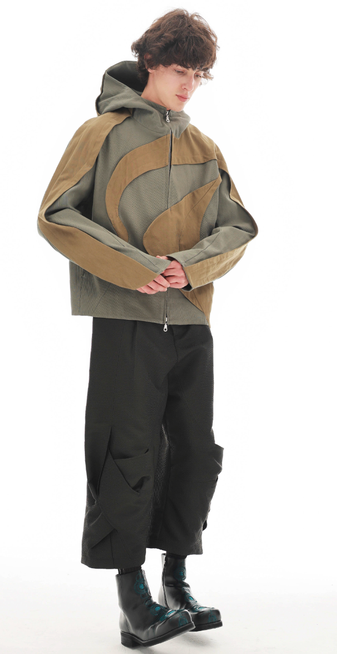 54A0 Interlocking Layered Jacket
