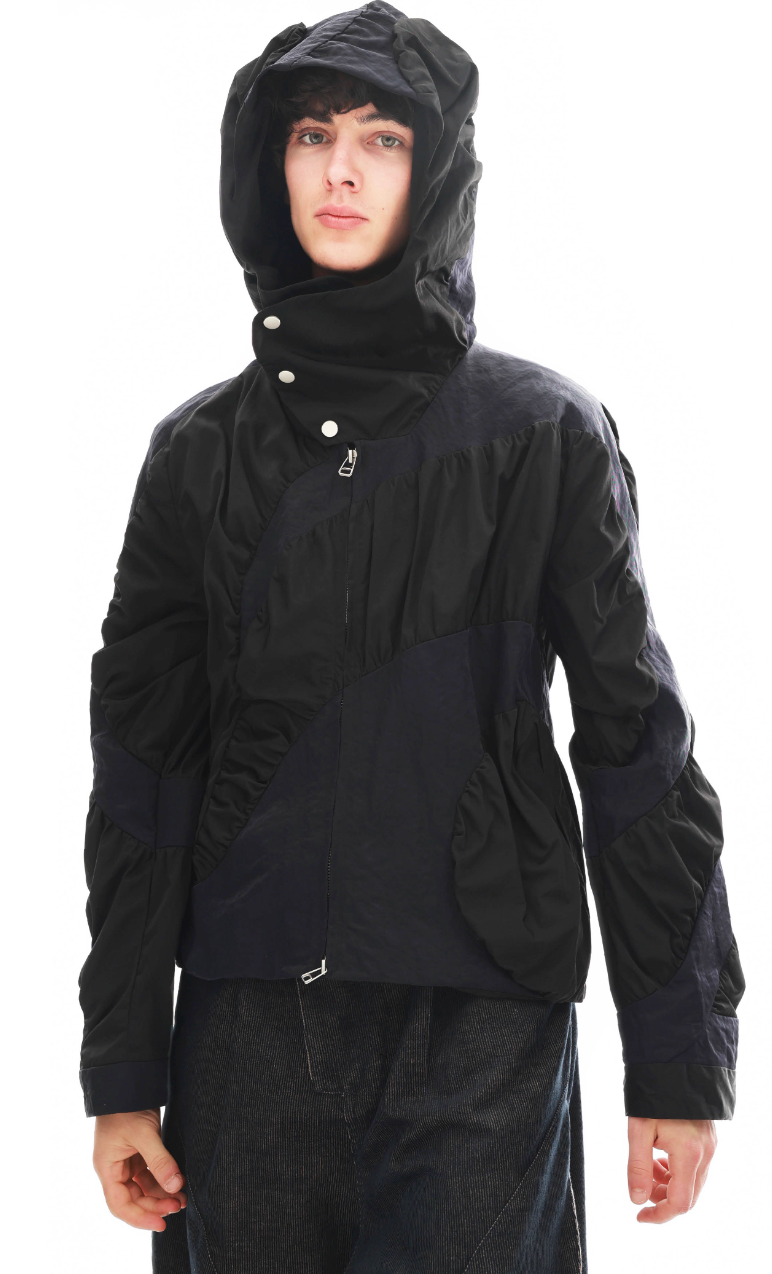54A0-EP01 Spiral Pleated Jacket