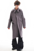 54A0-EP01 Curved Blade Collar Coat