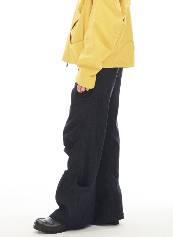 54A0-EP01 Cave-Style Flared Pants