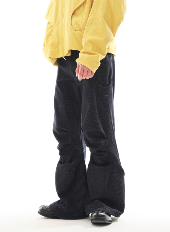 54A0-EP01 Cave-Style Flared Pants