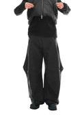 54A0-EP01 Knee-side Star-shaped Pointed Leg Pants