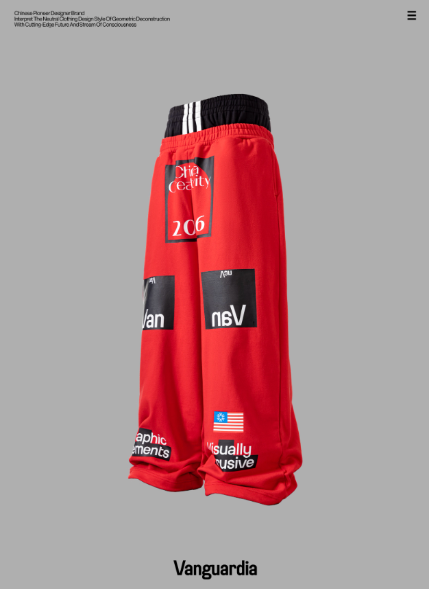 Vanguardia  Double-Waisted Pants