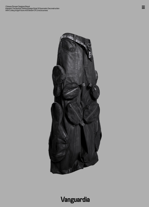 Vanguardia  Multi-Pocket Cargo Pants