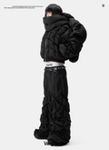 Vanguardia Twisted Wide-Leg   Pants