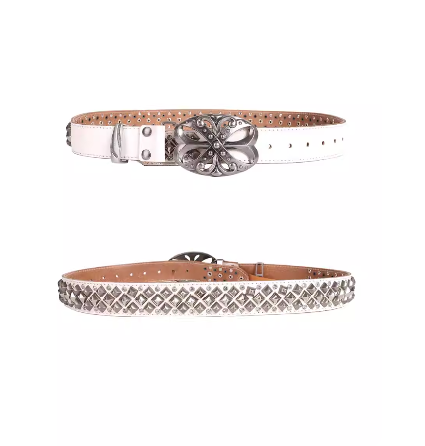 DND4DES Retro Punk Leather Belt