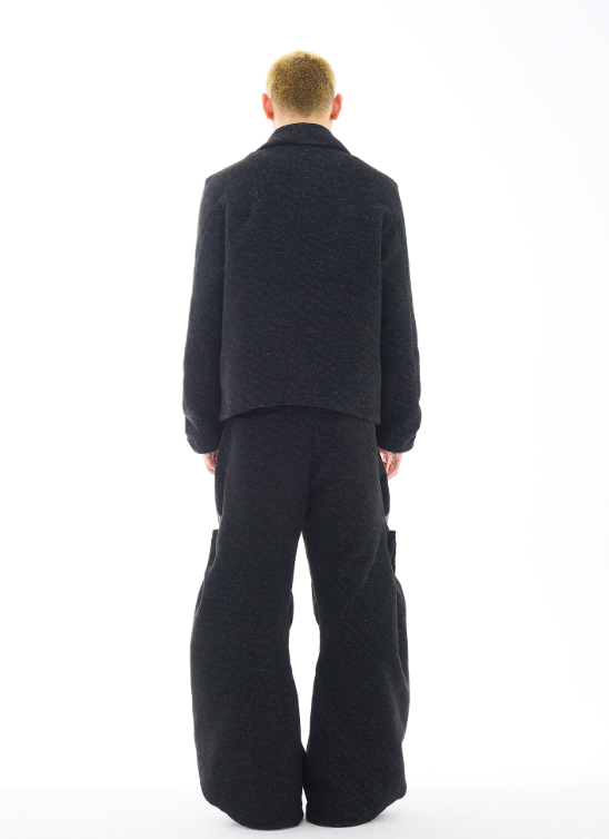 54A0 Umbrella Teeth Suit Jacket
