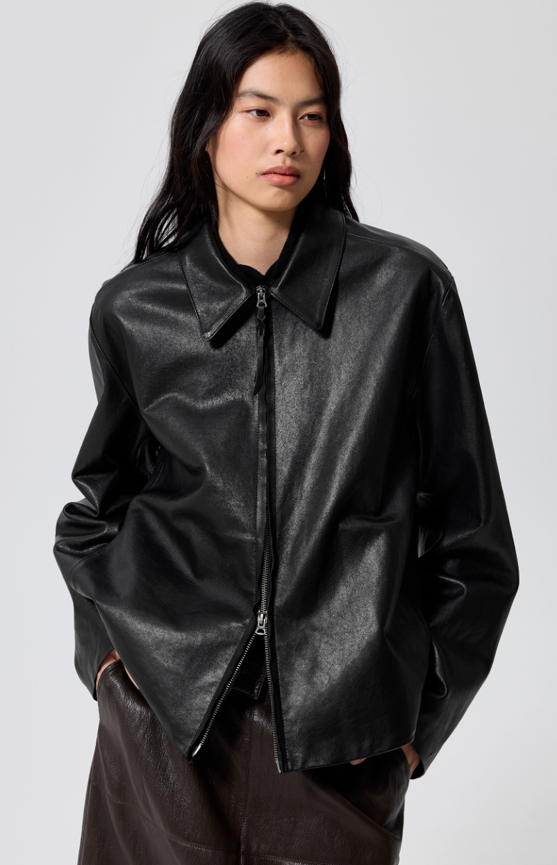 Simple Project Lambskin Jacket