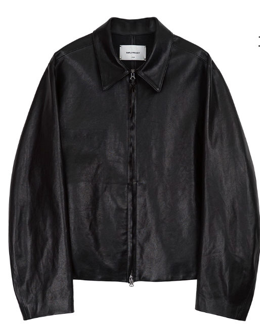 Simple Project Lambskin Jacket