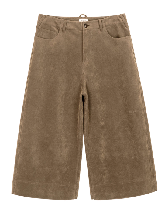 Simple Project Suede Shorts