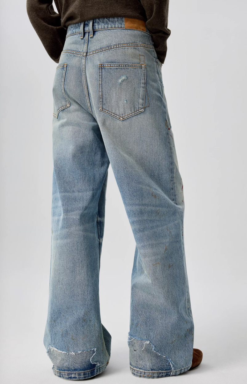 Simple Project Blued Ditressed Jeans