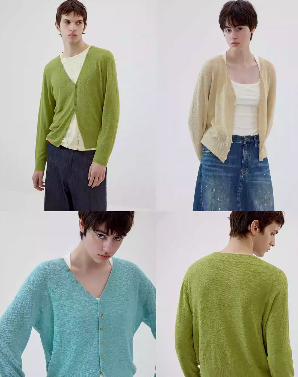 Simple Project Linen Cardigan