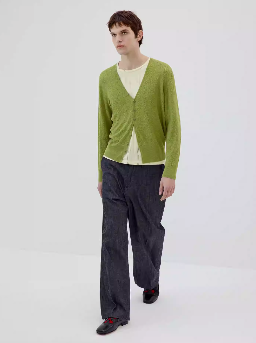 Simple Project Linen Cardigan