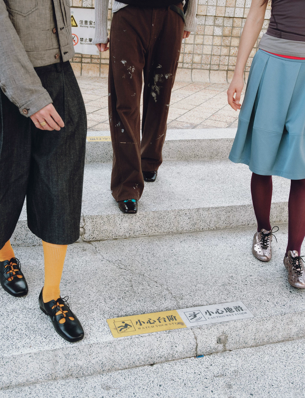 Simple Project Ballet-style Leather Shoes