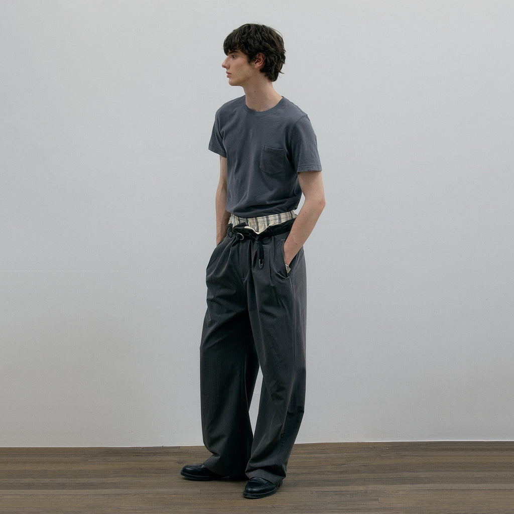 C2H4 Wrinkled Pocket T-shirt