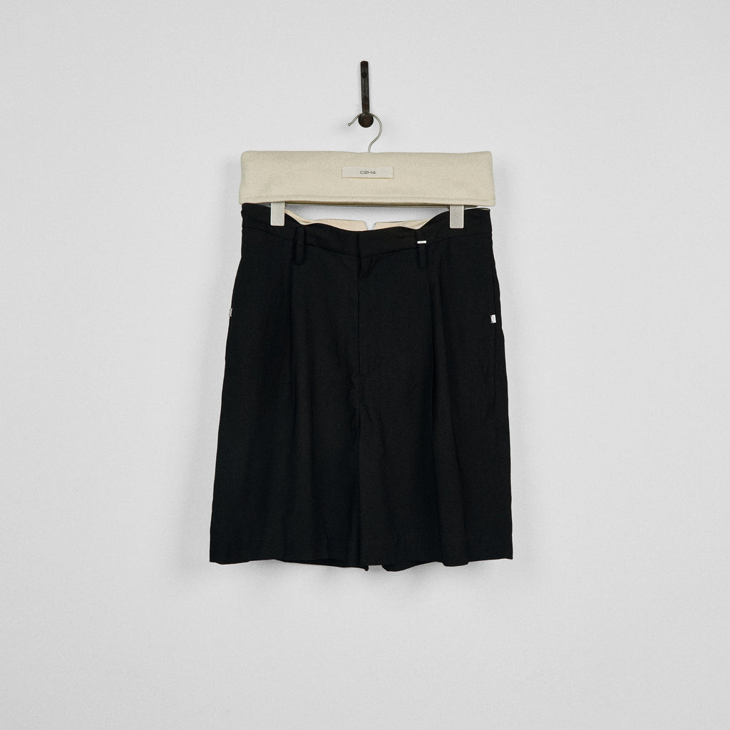 C2H4 Fold-over Tailored Shorts