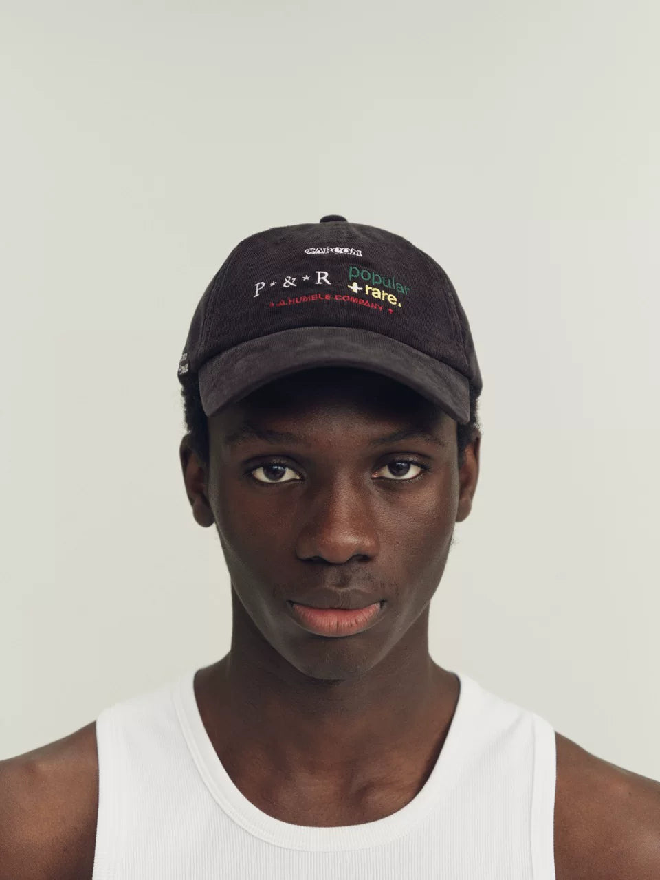 THE PROUDER corduroy embroidered baseball cap